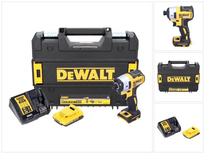 Produktbild DeWalt DCF 887 D1 Akku Schlagschrauber 18V 205Nm 1/4" Brushless + 1x Akku 2,0Ah + Schnellladegerät + (Akkubetrieb)