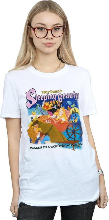 Immagine prodotto Disney Sleeping Beauty Collage Poster Maglietta Ampia Donna (M)