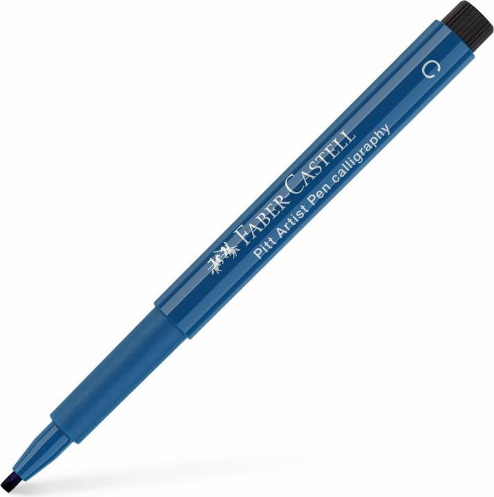 Produktbild Faber-Castell Filzstift Pitt Artist Pen calligraphy indanthrenblau (Indanthrenblau)