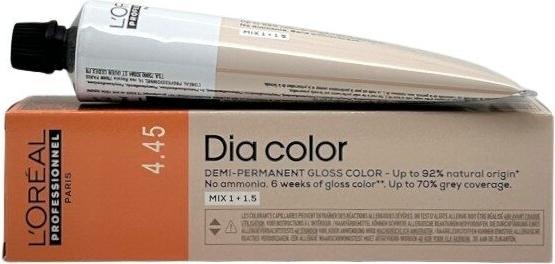 Immagine prodotto L'Oréal Paris Loreal DIA Colour 4.45 Marrone Medio Rame Mogano 60 ml (4,45 - Mogano color rame marrone castagno)