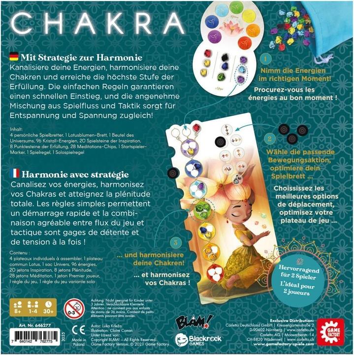 Immagine prodotto Game Factory Chakra (Tedesco, Francese)