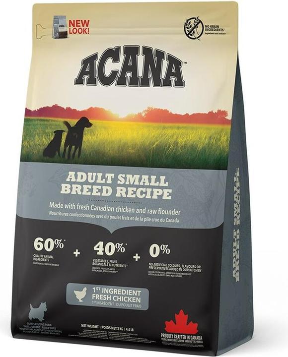 Image du produit Acana Dog Heritage ADULT SMALL BREED 2kg (Senior, Adulte, 1 pcs, 2000 g)