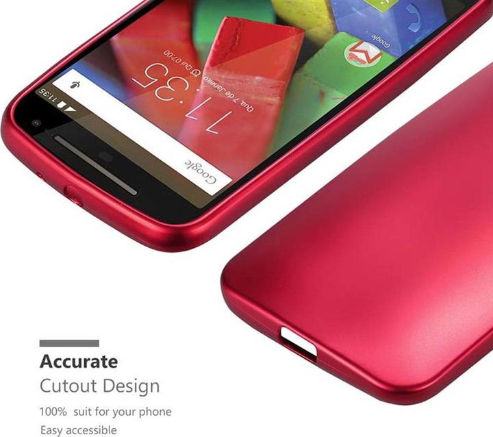 Immagine prodotto Cadorabo Copertura metallica opaca in TPU (Motorola Moto G2 (seconda generazione))