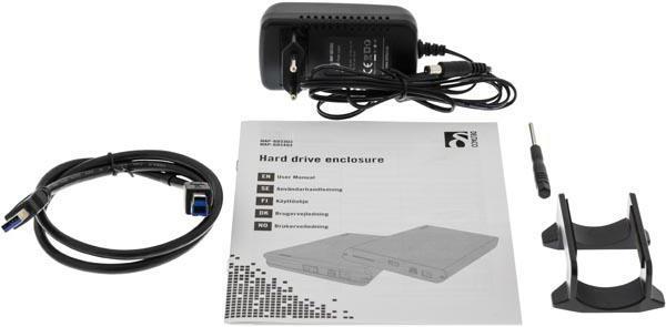 Actual product image Deltaco HDD case SATA 3.5 "USB 3.0, black (3.5")
