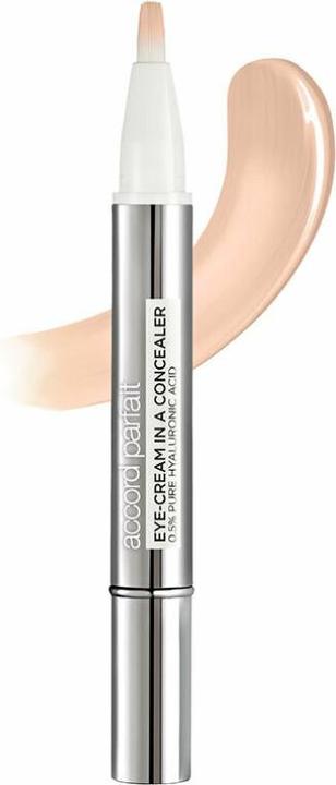 Image du produit L'Oréal Paris ACCORD PARFAIT crème pour les yeux dans un cache-cernes #1-2R-rose porcelaine (1-2R-rose porcelain)