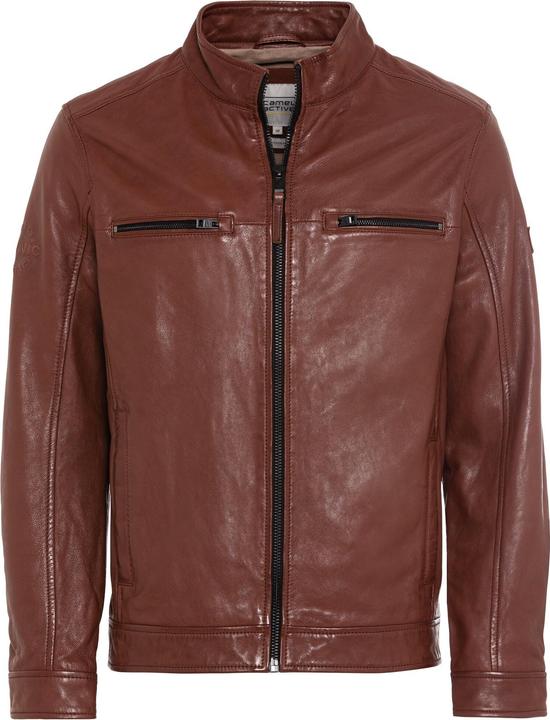 Immagine prodotto Camel Active Blouson in pelle con collo alto (52)