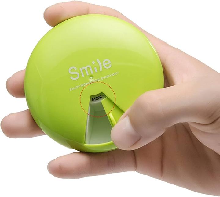 Actual product image Havetime 7 day pillbox
