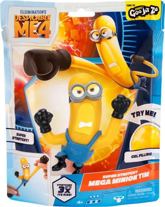 Produktbild Moose Ich - Einfach Unverbesserlich 4 Stretchy Hero Figur Tim 12 cm