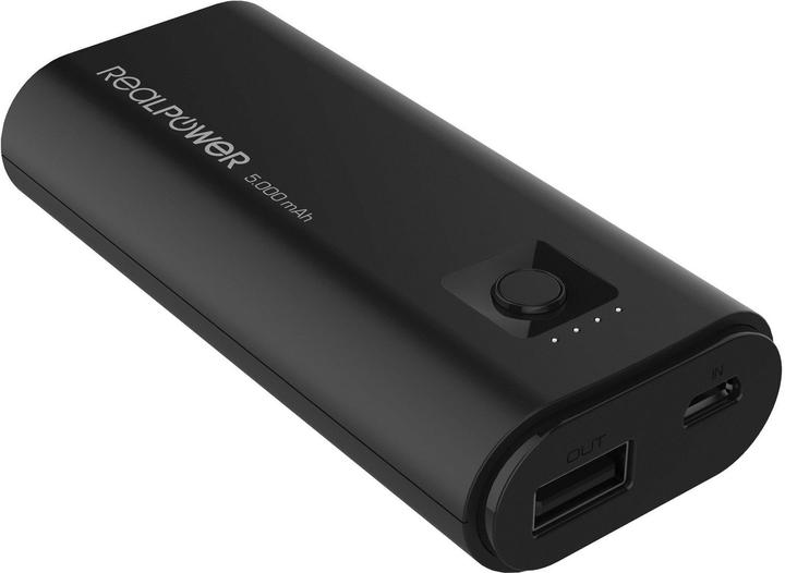Immagine prodotto RealPower PB-5000Mini (5000 mAh, 18.50 Wh)