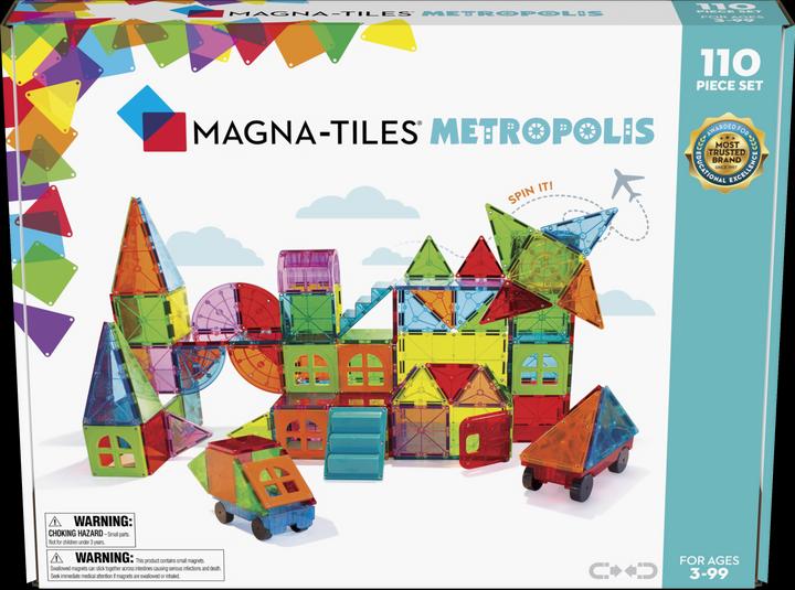 Magna-Tiles Metropolis set