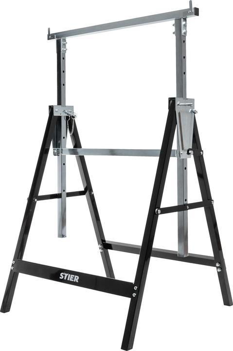 Stier Cavalletto da lavoro telescopico, 200 kg (68 cm, 1300 cm)