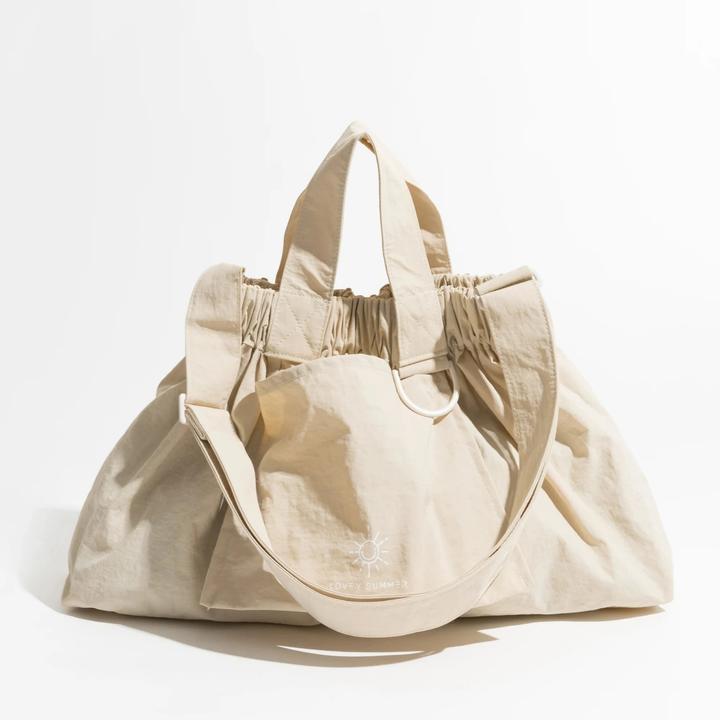 Only-Bags.Store Nylon Solid Farbe Umhängetasche Einfache kleine Hobo Handtasche Stylish Nylon Leichtgewicht Tote