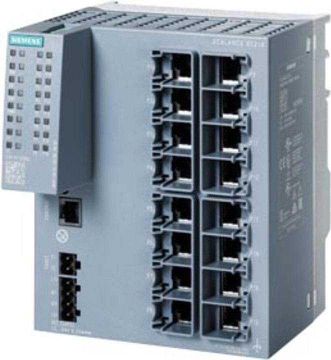 Image du produit Siemens SIEM 6GK5216-0BA00-2AC2 SCALANCE XC216 m IE Commutateur, 16X ports RJ45 10/100 Mbit/s (16 Ports)