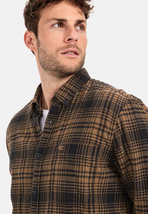 Immagine prodotto Camel Active Camicia a maniche lunghe con motivo a scacchi (L)