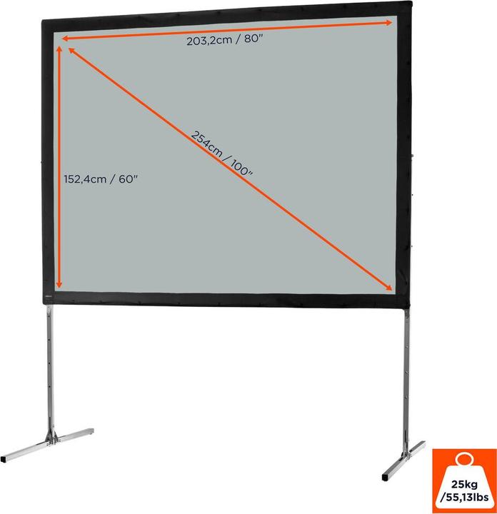 Immagine prodotto Celexon Mobile Expert Folding Frame Screen - Schermo (99.61", 4:3)