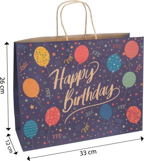 Produktbild Idena Geschenktasche 33x12x26cm FSC-Mix (Geschenktüte)