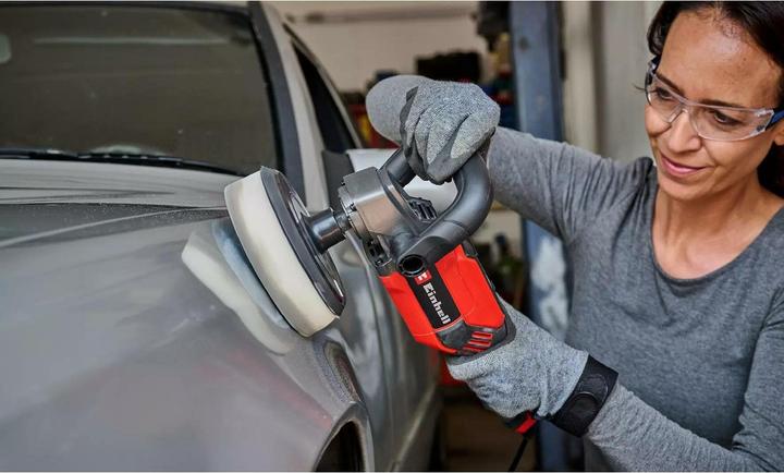 Actual product image Einhell Einh Accu Polijst/Schuurmachine 150mm (2093250) (Eccentric polisher, 1100 W)