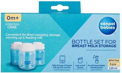 Produktbild Canpol Express Care Bottle Set For Breast Milk Storage