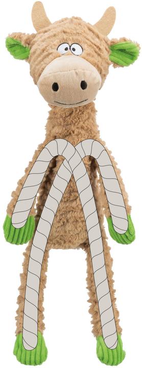 Produktbild Trixie Hunde-Spielzeug Kuh, 50 cm, Beige (Kauspielzeug Hund)