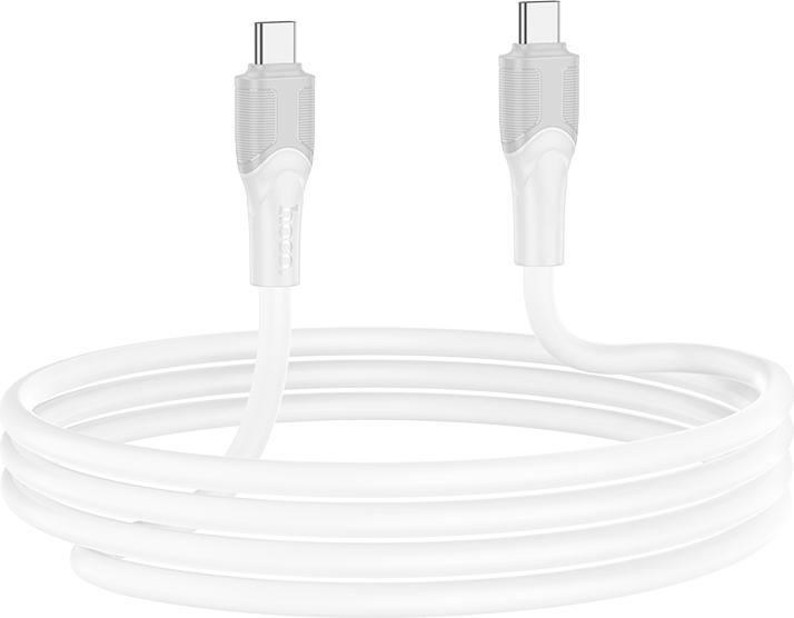 Produktbild Hoco X106 Big bull 240W charging data cable Typ-C auf Typ-C, weiss, 2 Meter (2 m, 240 W)