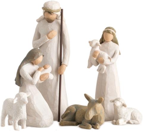 Produktbild Willow Tree Dekofigur Geburt Heilige Familie