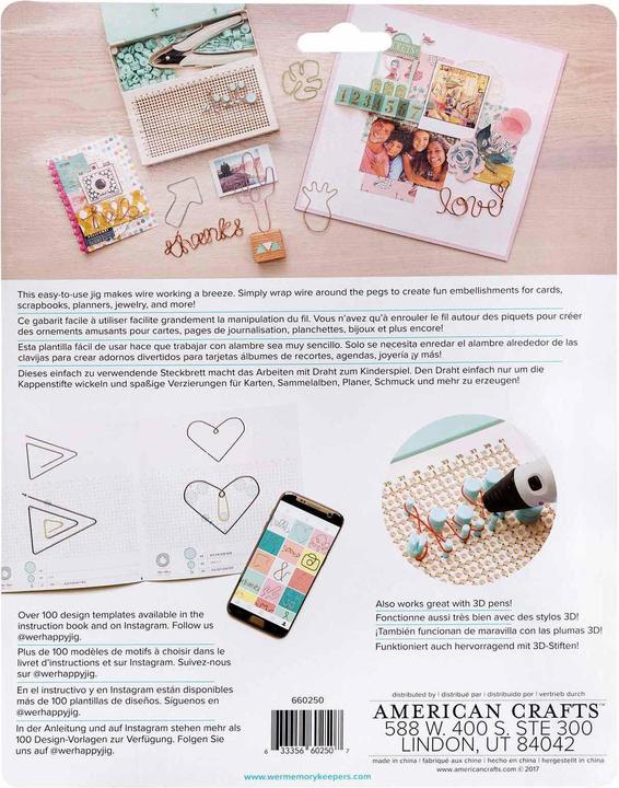 Immagine prodotto We R Memory Keepers Set di forme di filo