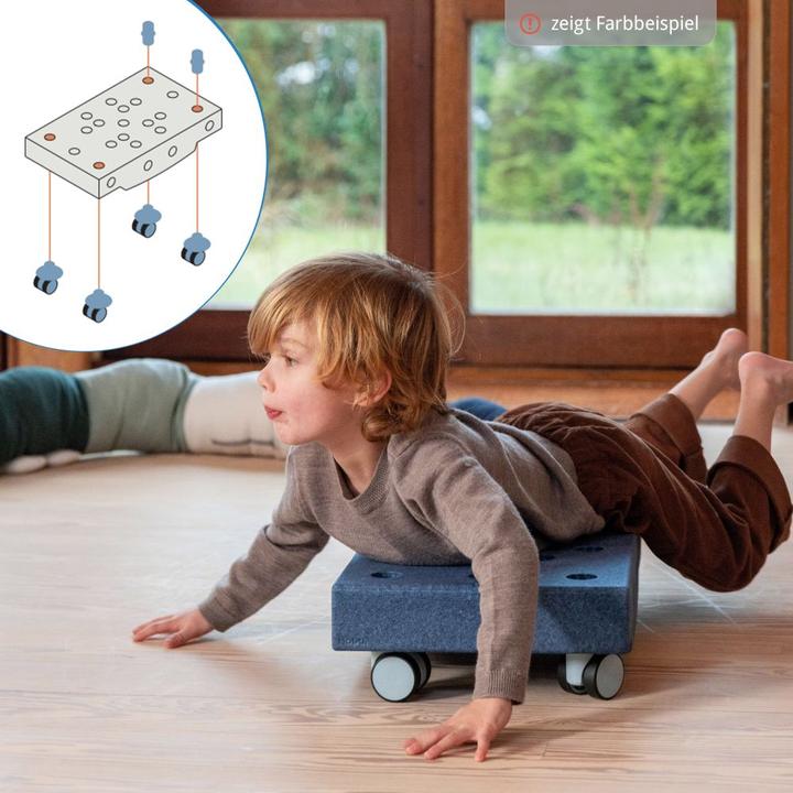 Produktbild Modu Dreamer-Set - XXL Bauset Balance-Spielzeug, Rutscher, Wippe