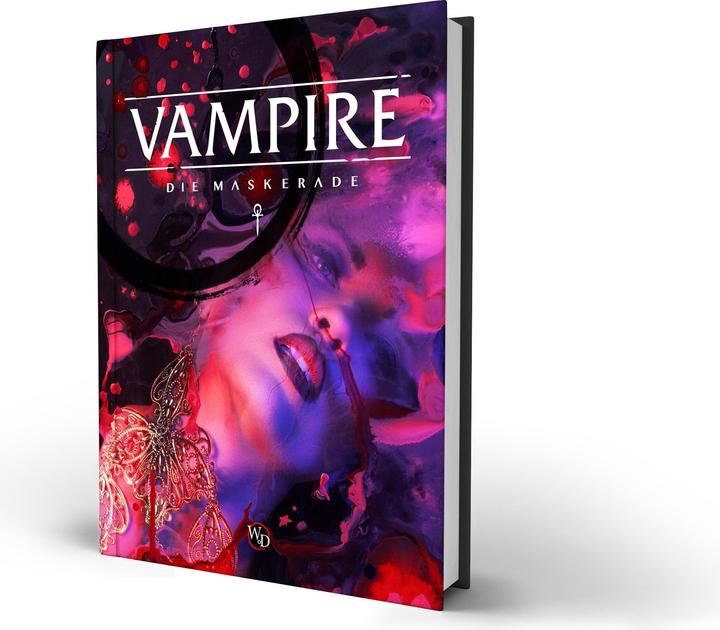 Immagine prodotto Vampire V5 - Die Maskerade: Regelwerk, 428 Seiten (DE-Ausgabe) (Tedesco, Kenneth Hite, Juhana Pettersson, Matthew Dawkins, Karim Muammar, Martin Ericsson, 2022)