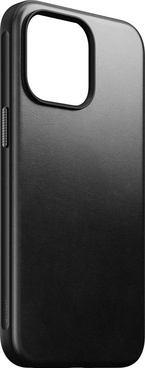 Actual product image Nomad Back Cover Modern Leather Horween iPhone 15 Pro Max Black (Apple iPhone 15 Pro Max)