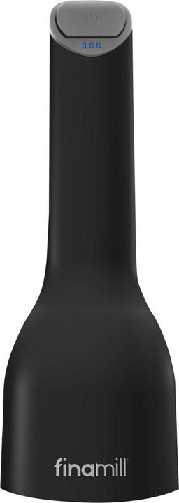 Produktbild FinaMill One midnight black mit zwei FinaPod Pro Plus Wiederaufladbar (Diverse Gewürze)