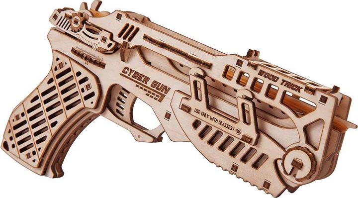 Image du produit Wood Trick Cyber Gun - Kit de construction en bois 3D