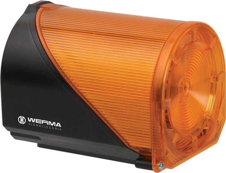 Werma LED/Sounder 114dB 24Vac/dc Ylw