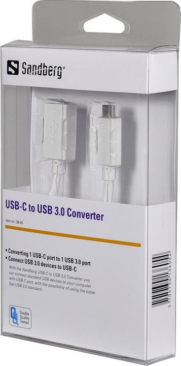 Produktbild Sandberg USB Typ-C zu (0.10 m, USB 3.2 Gen 1)