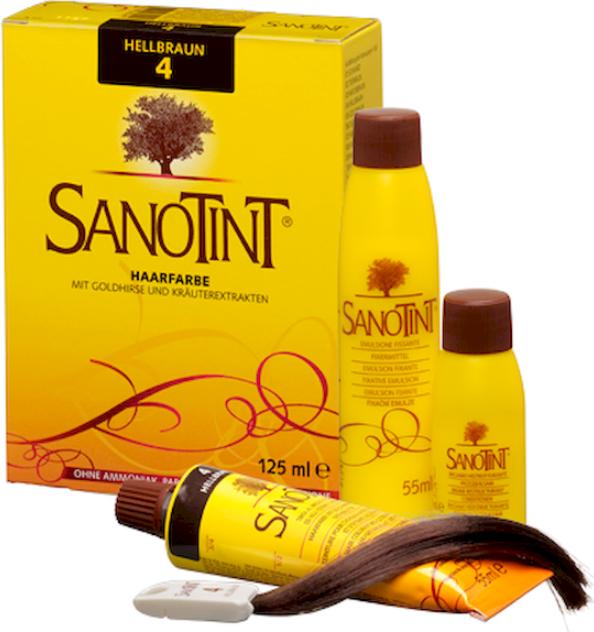 Actual product image Sanotint Hair color 04 light brown (Tan)