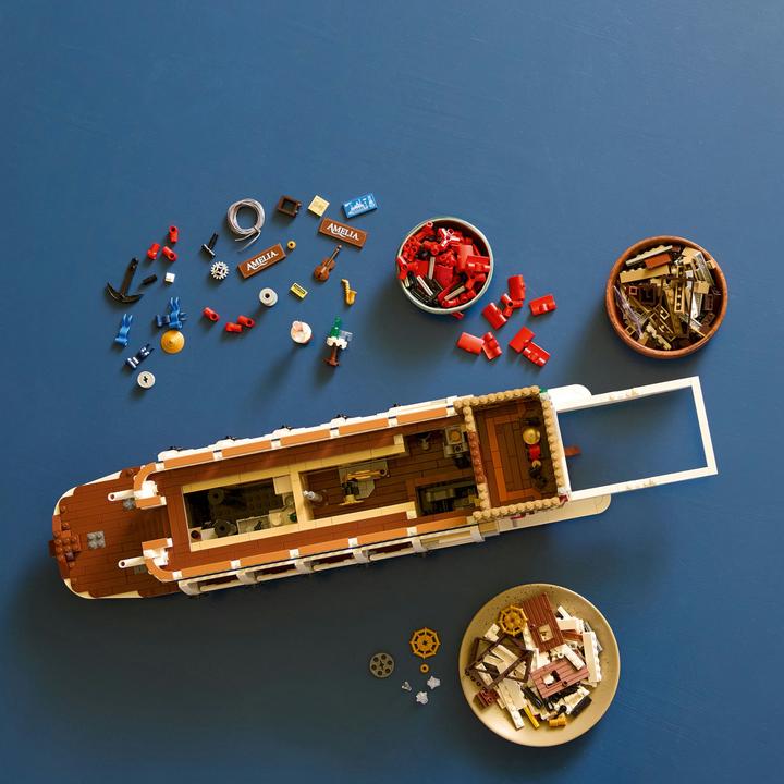 Produktbild LEGO Flussraddampfer (21356, LEGO Ideas, LEGO Seltene Sets)