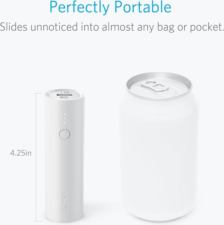 Actual product image Anker PowerCore (5000 mAh, 18.50 Wh)