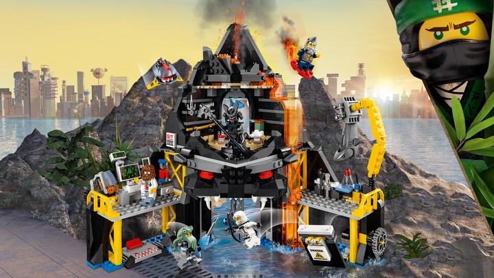 Actual product image LEGO Ninjago Garmadon's Volcano Lair (70631, LEGO Ninjago)