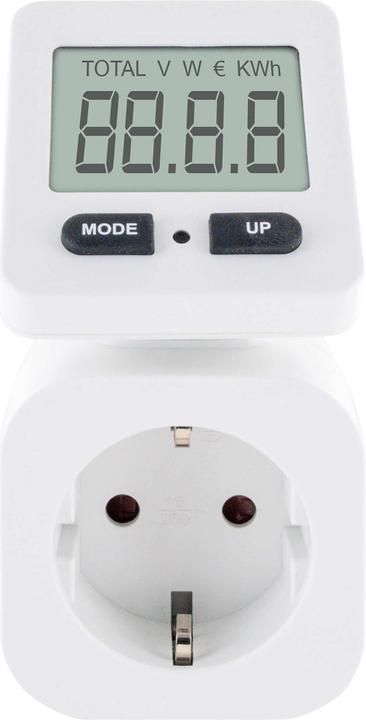 Productafbeelding Schwaiger Energiekostenmeter met flex. Display, wit