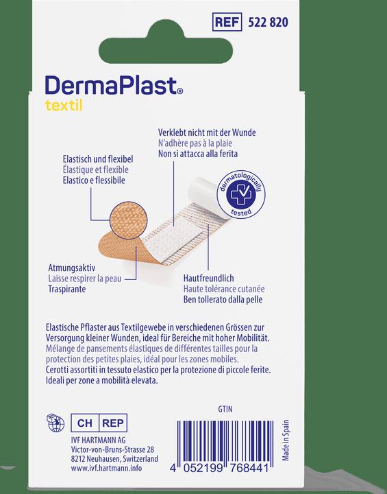 Produktbild DermaPlast Textil Pflaster (32 x)