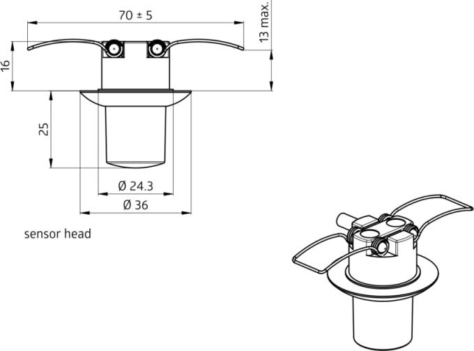Actual product image BEG 92933 Presence detector PD9-S-SDB-GH-EN