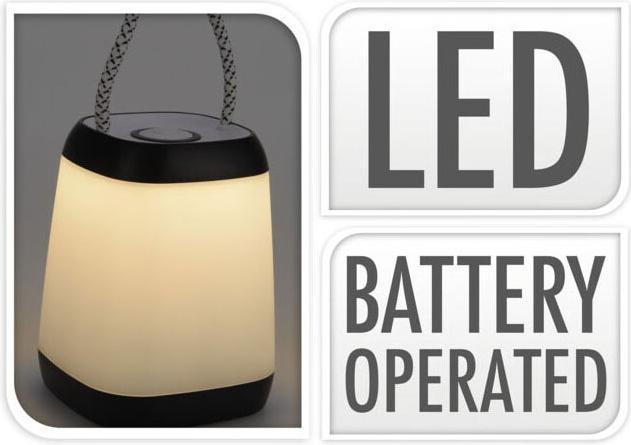 Immagine prodotto Lampada da tavolo LED portatile nera