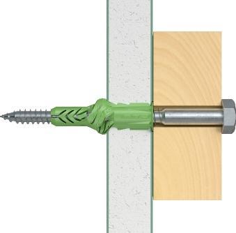Actual product image Fischer Universal plug UX Green 12x70 S K (2). (2 pcs.)