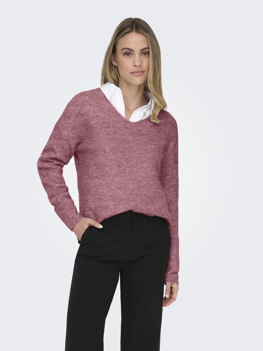 Actual product image Only Onlcamilla V-Neck L/S Pullover Knt Noos (M)