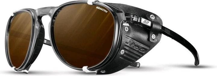 Actual product image Julbo Millenium Schwarz Durchscheinend Glänzend Schwarz Weiss REACTIV 24 Polarized