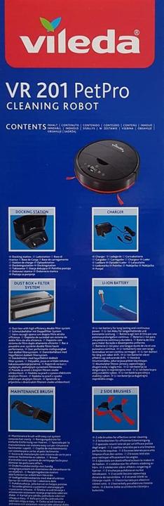 Actual product image Vileda VR 201 PetPro (Robot vacuum)