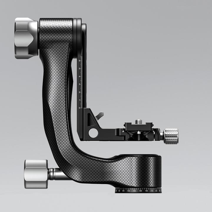 Actual product image Leofoto Gimbal PG-3 made of carbon fibre