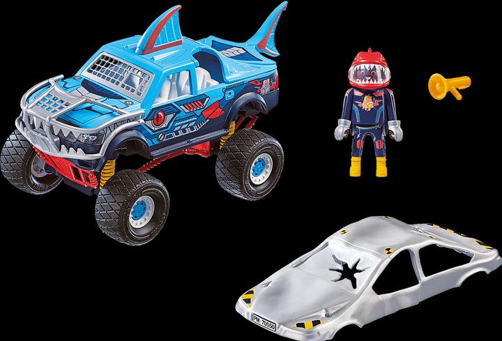 Produktbild Playmobil Stuntshow Monster Truck Shark (70550, Playmobil Stuntshow)