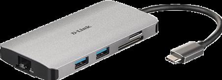 Immagine prodotto D-Link DUB-M810 (USB-C, 1 Porti)