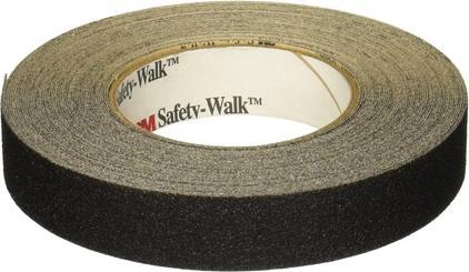 Immagine prodotto 3M Safety-Walk Universal, dimensioni: 25 mm x 18,30 m, superficie nera autoadesiva antiscivolo (25 mm)