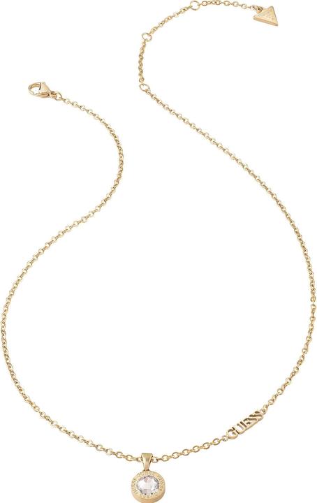 Actual product image Guess Colour My Day Modern Gold Plated Necklace JUBN02245JWYGT/U (Stainless steel, 40.5 cm)